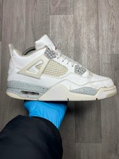 Jordan 4 Oreo bianche taglia 6