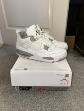 Sneakers Jordan 4 bianche Oreo