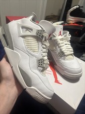 jordan 4 oreo bianco taglia
