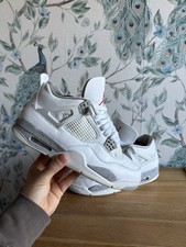 Nike Air Jordan 4 Oreo bianche